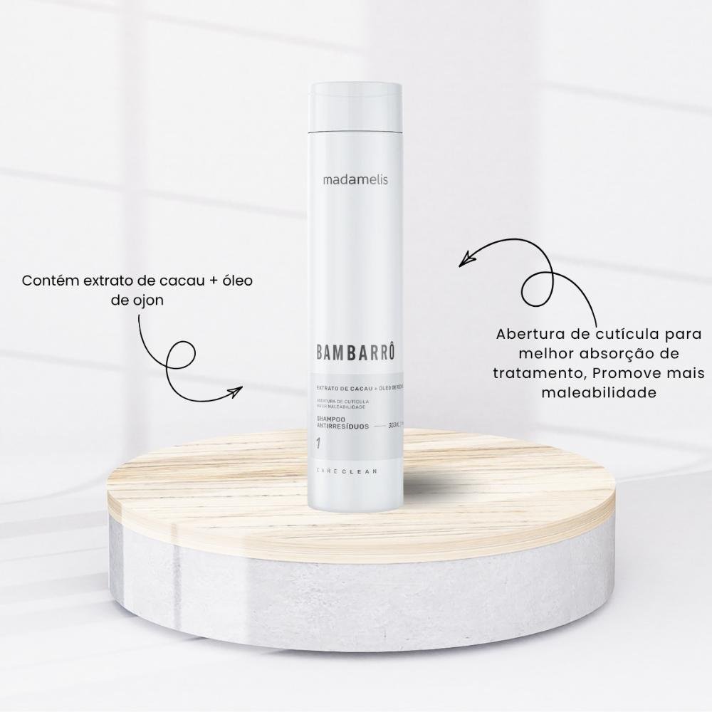 Madamelis Bambarro Tratamento Capilar 2x300ml ÚNICO 2