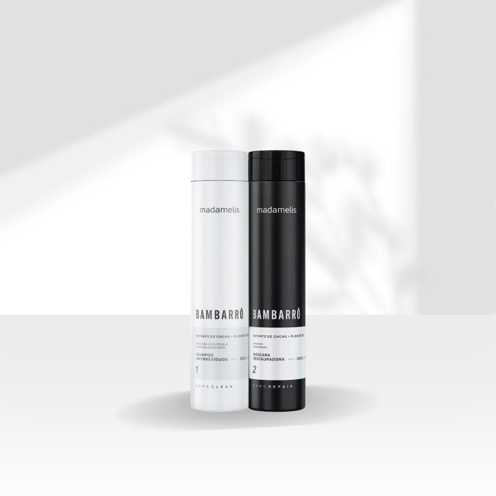 Madamelis Bambarro Tratamento Capilar 2x300ml ÚNICO 4