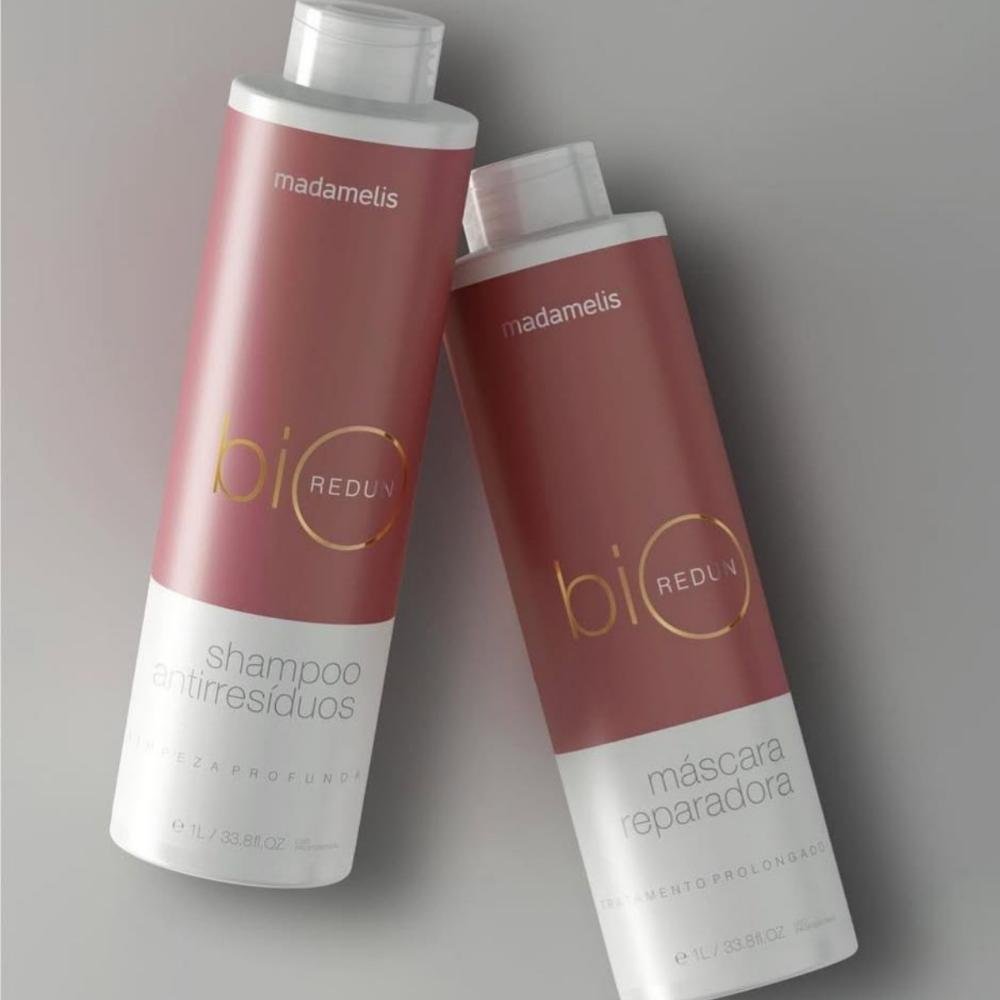 Shampoo Antirresíditrouo Madamelis Bio Redun 1 L 1L 4