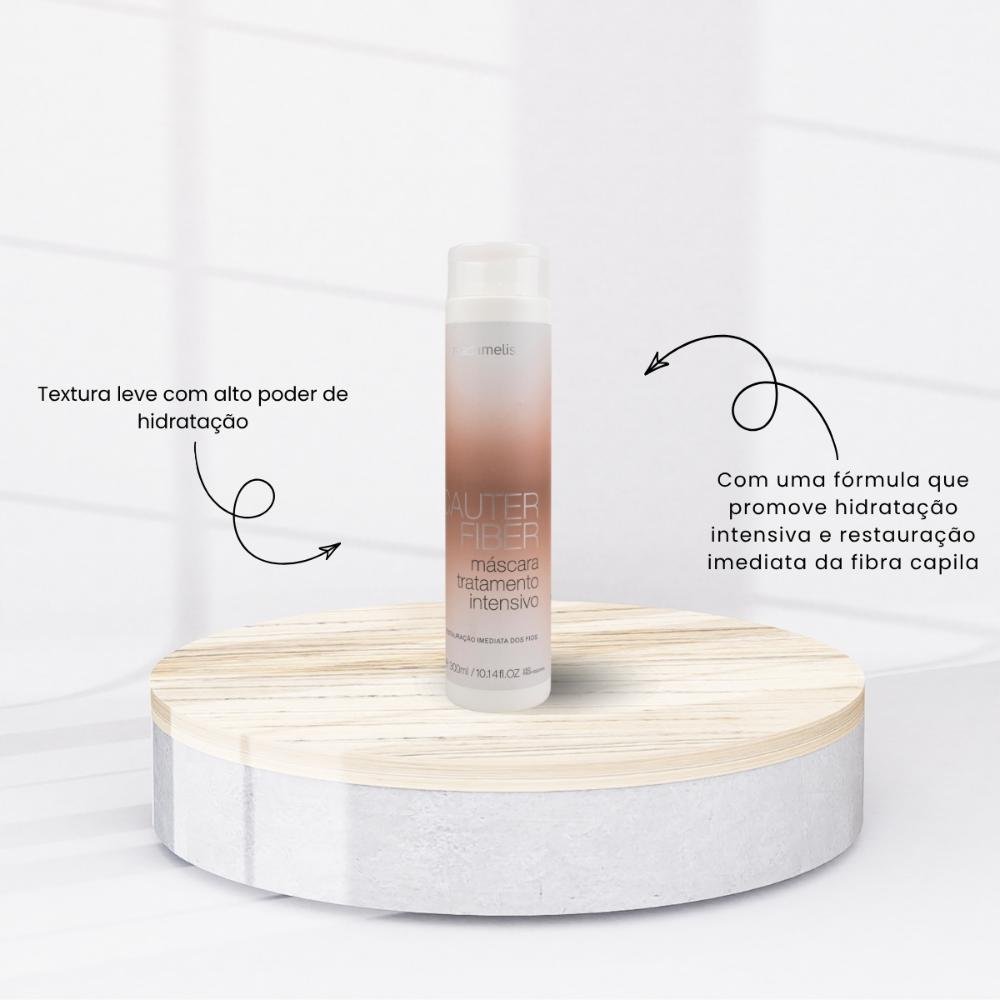 Madamelis Cauter Fiber Shampoo e Máscara 2x300ml ÚNICO 3