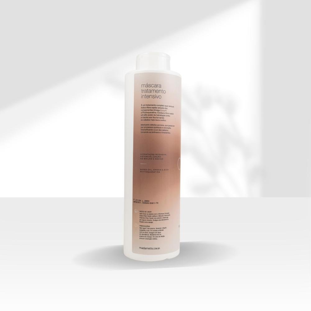 Madamelis Cauter Fiber Tratamento Intensivo Máscara 1000ml 1L 4