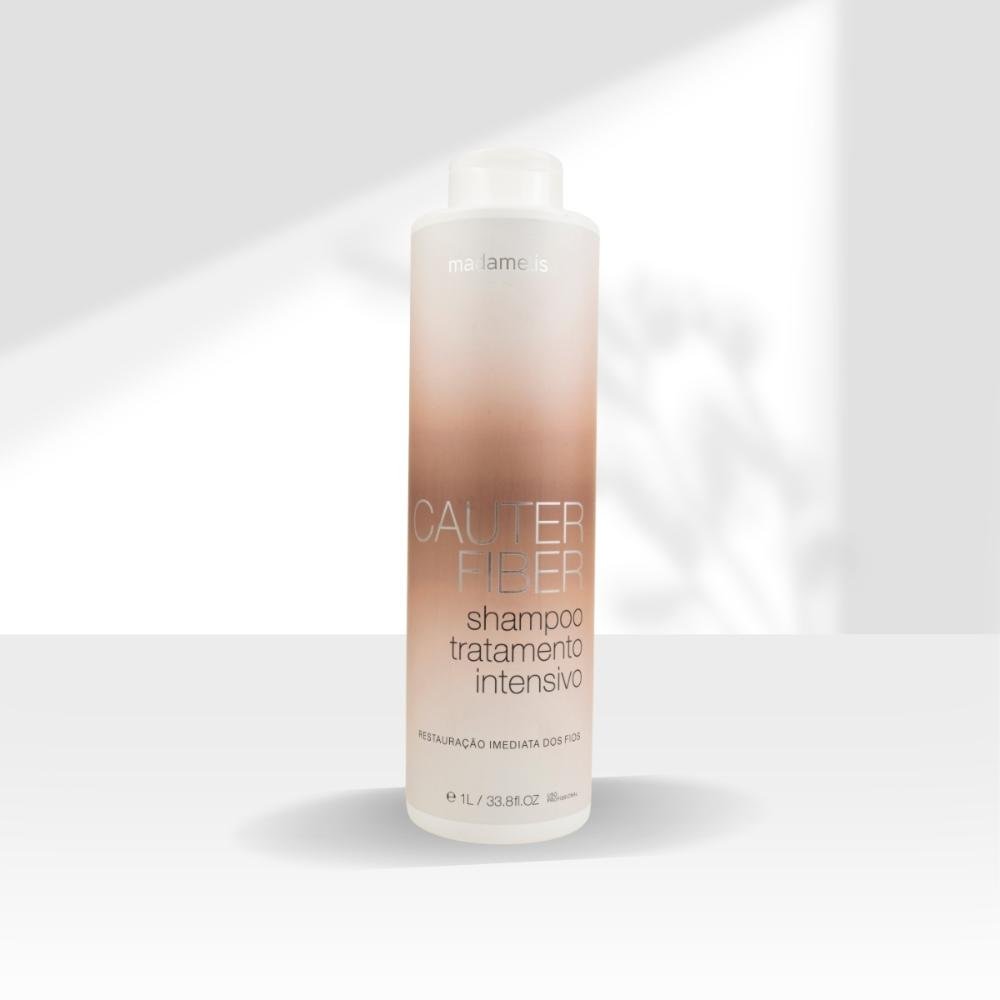 Madamelis Cauter Fiber Tratamento Intensivo Shampoo 1000ml 1L 3
