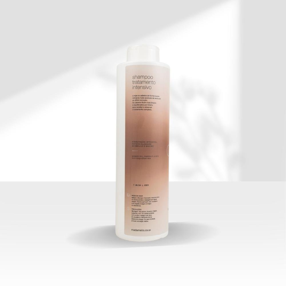 Madamelis Cauter Fiber Tratamento Intensivo Shampoo 1000ml 1L 4