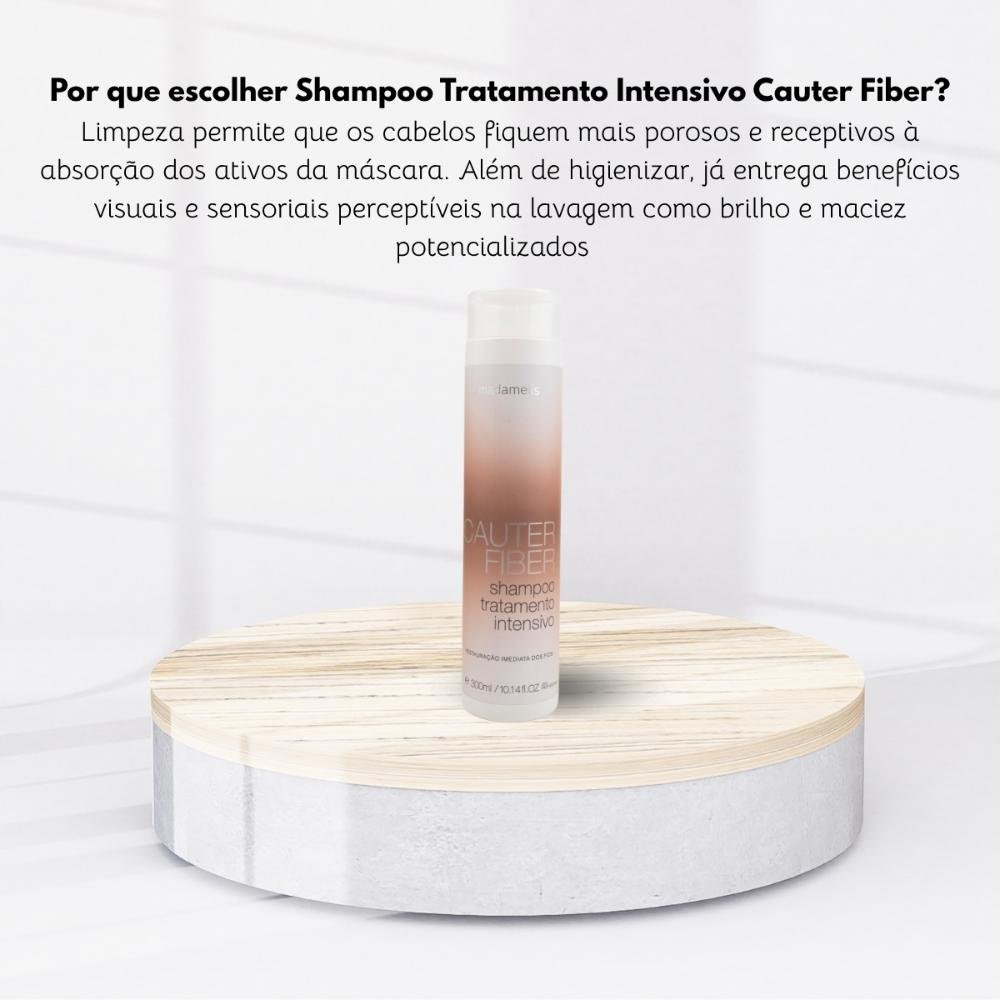 Madamelis Cauter Fiber Tratamento Intensivo Shampoo 300ml 300ml 5