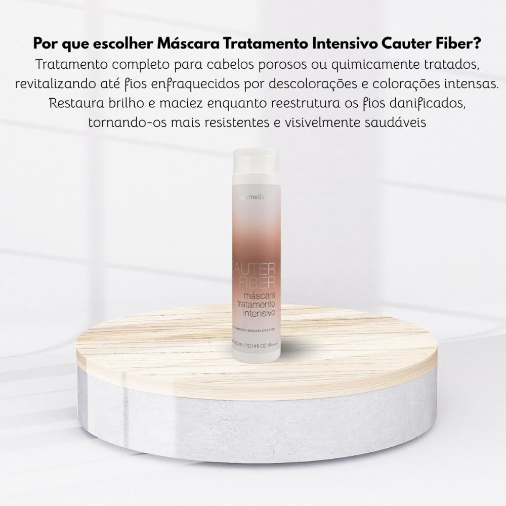 Madamelis Cauter Fiber Tratamento Intensivo Máscara 300ml 300ml 5