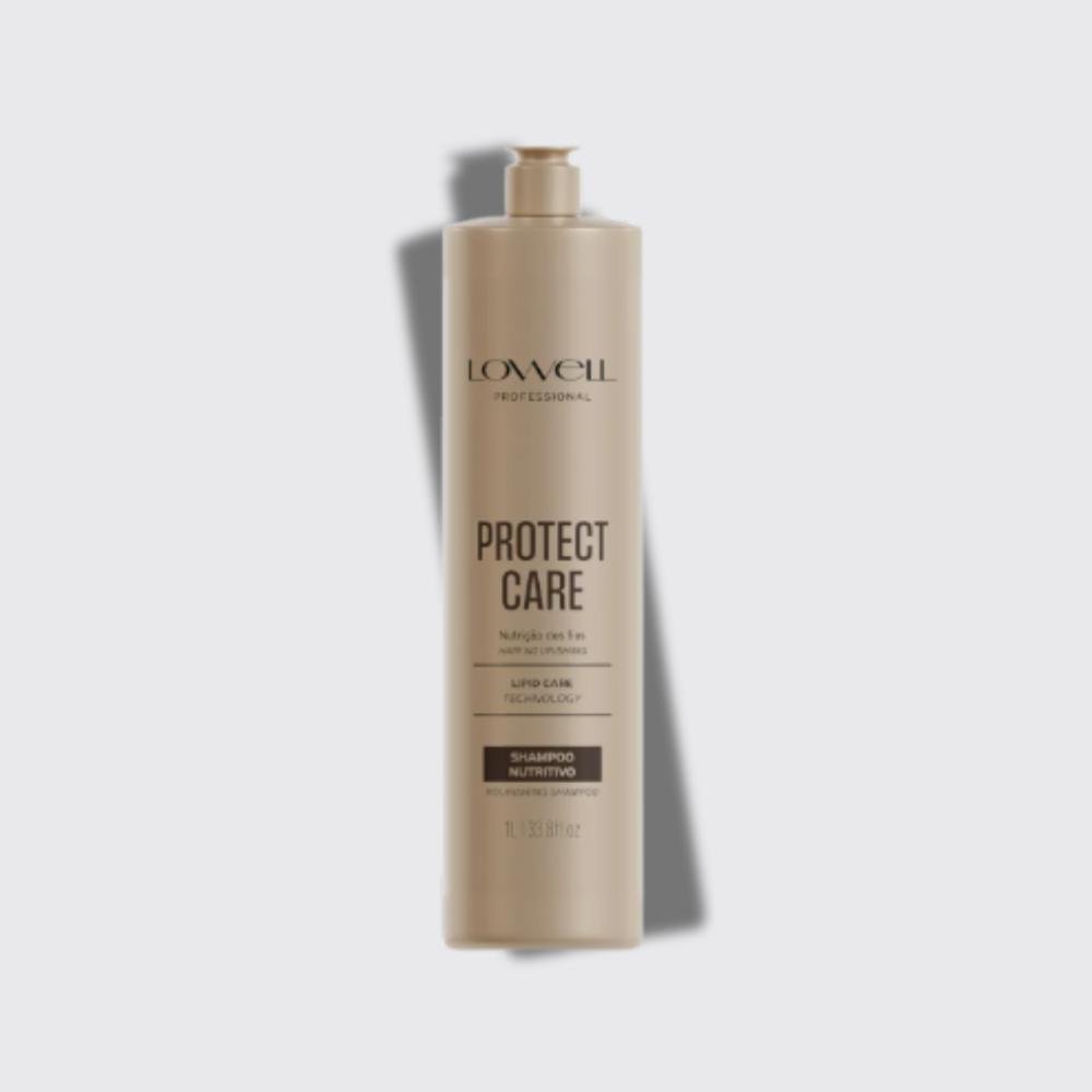 Lowell Protect Care Nutrição dos fios Shampoo 1L 1L 4