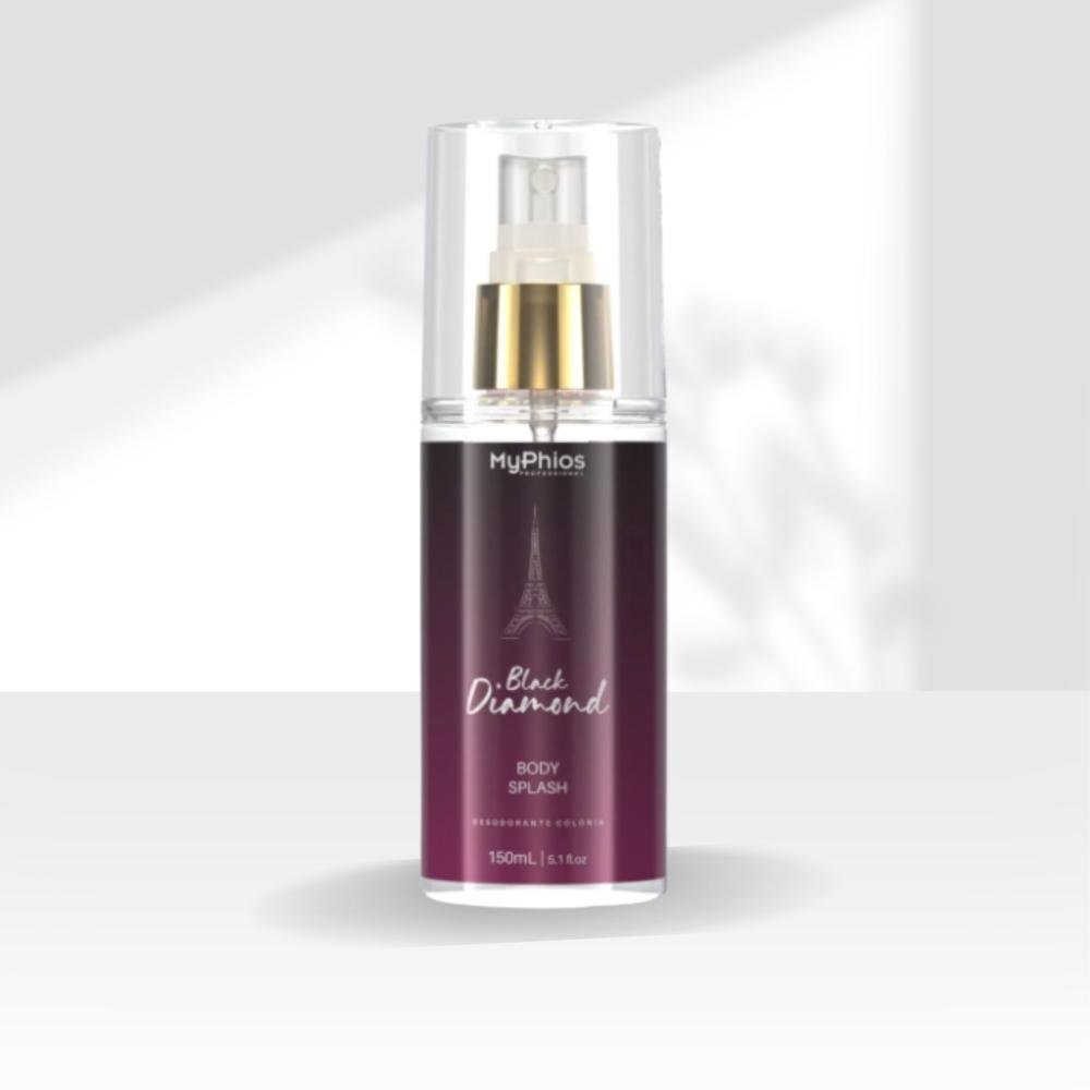 MyPhios Body Splash Black Diamond Frangância Refinada 150ml 150ml 3