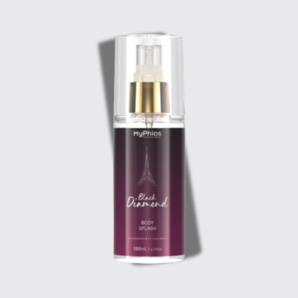 MyPhios Body Splash Black Diamond Frangância Refinada 150ml 150ml 4