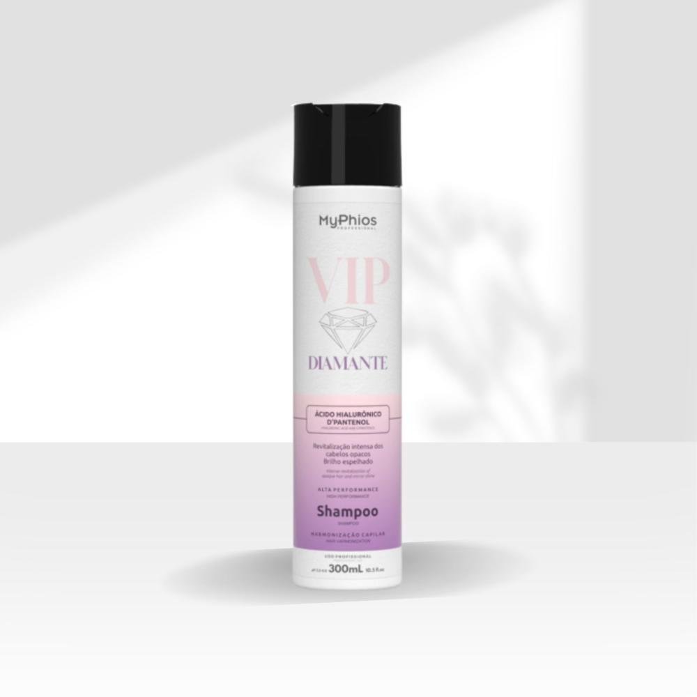Shampoo MyPhios VIP Diamante Brilho e Maciez 300 ml 300ml 3