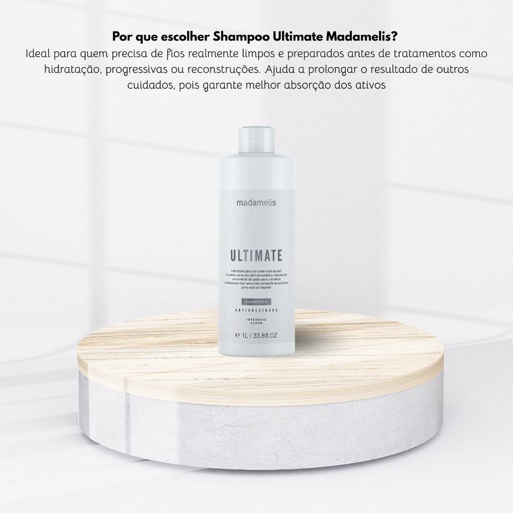 Madamelis Ultimate Alinhamento Capilar - Shampoo 1 Litro 1L 5