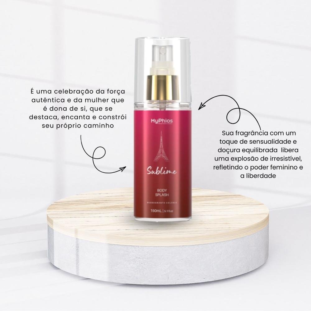 MyPhios Body Splash Sublime Fragrância Leve 150 ml 150ml 2