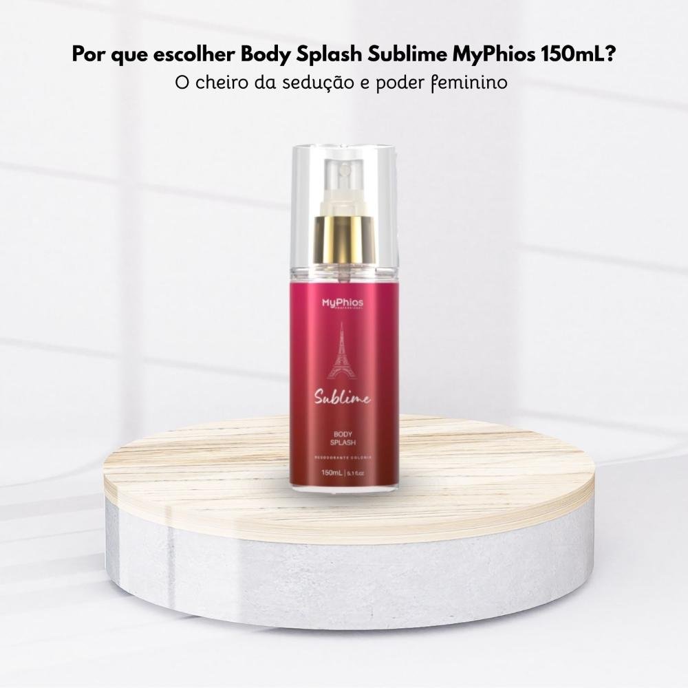 MyPhios Body Splash Sublime Fragrância Leve 150 ml 150ml 5