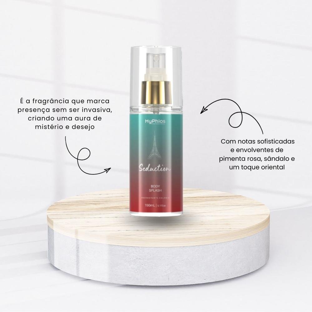 MyPhios Body Splash Seduction Fragrância Refrescante 150 ml 150ml 2