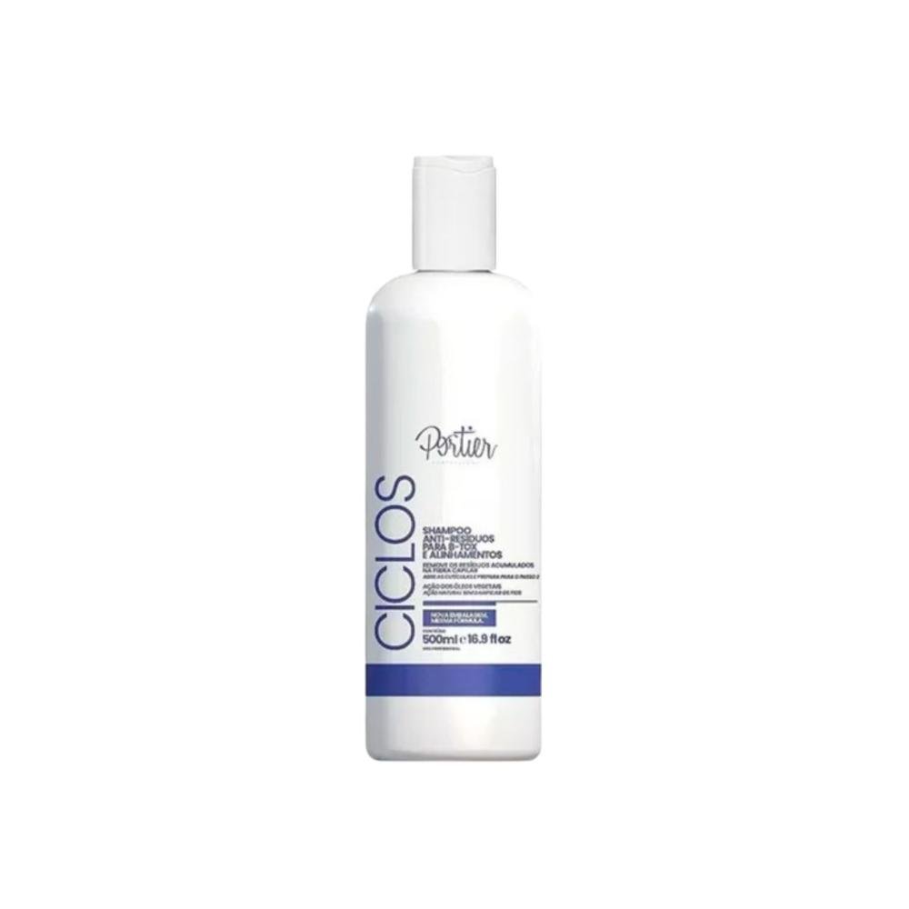 Portier Ciclos Shampoo Anti Resíduo Limpeza Profunda 500 ml