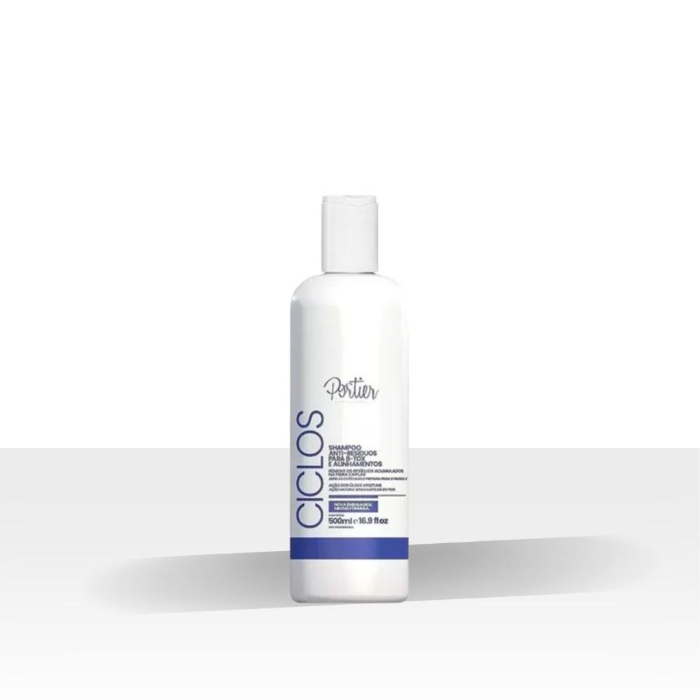 Portier Ciclos Shampoo Anti Resíduo Limpeza Profunda 500 ml 500ml 3