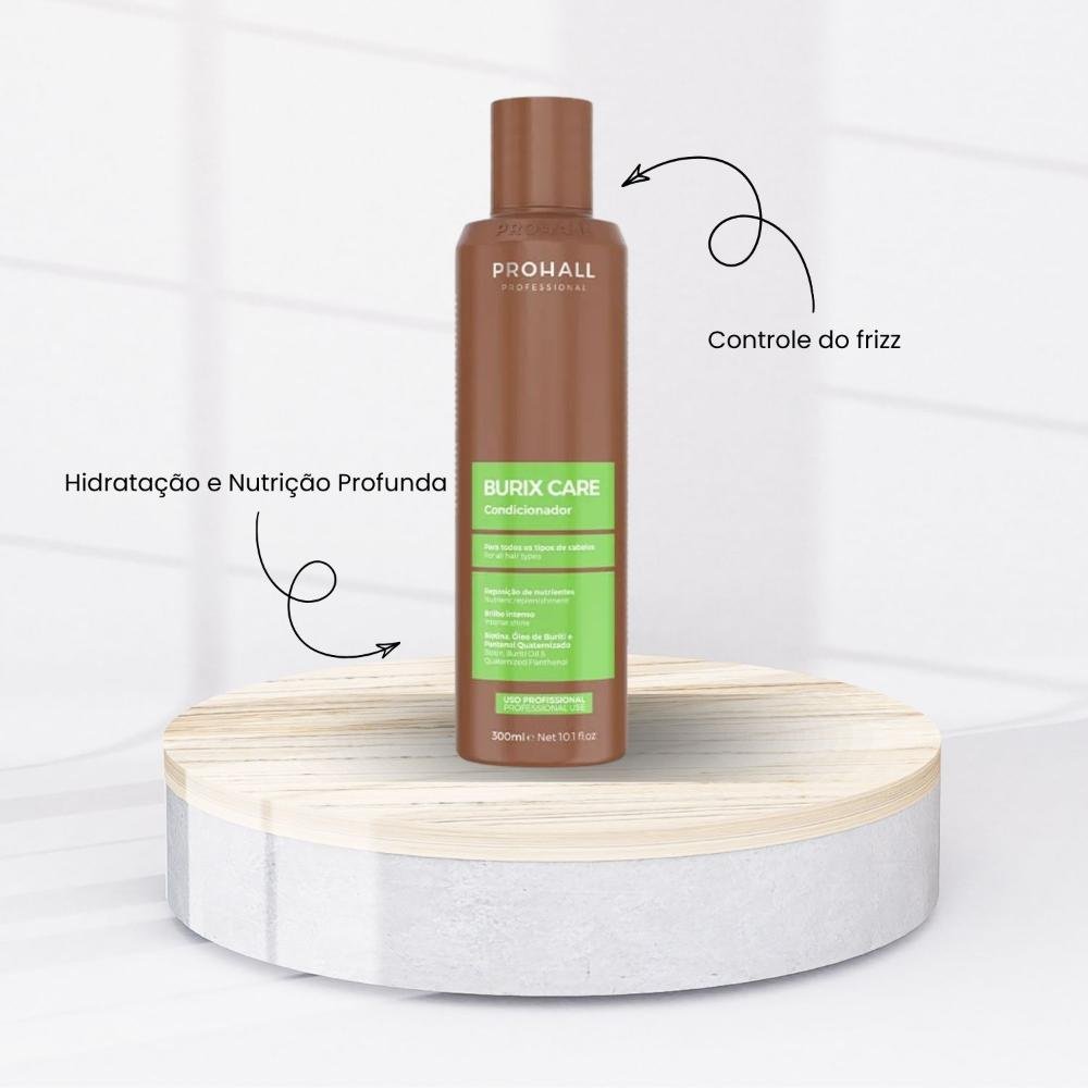 Prohall Burix Care Condicionador Hidratação Suavidade 300 ml 300ml 2