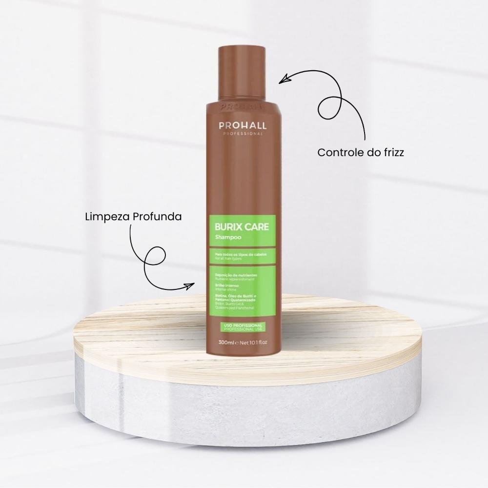 Prohall Burix Care Shampoo Fortalecimento 300 ml 300ml 2
