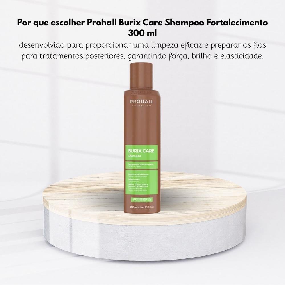 Prohall Burix Care Shampoo Fortalecimento 300 ml 300ml 5