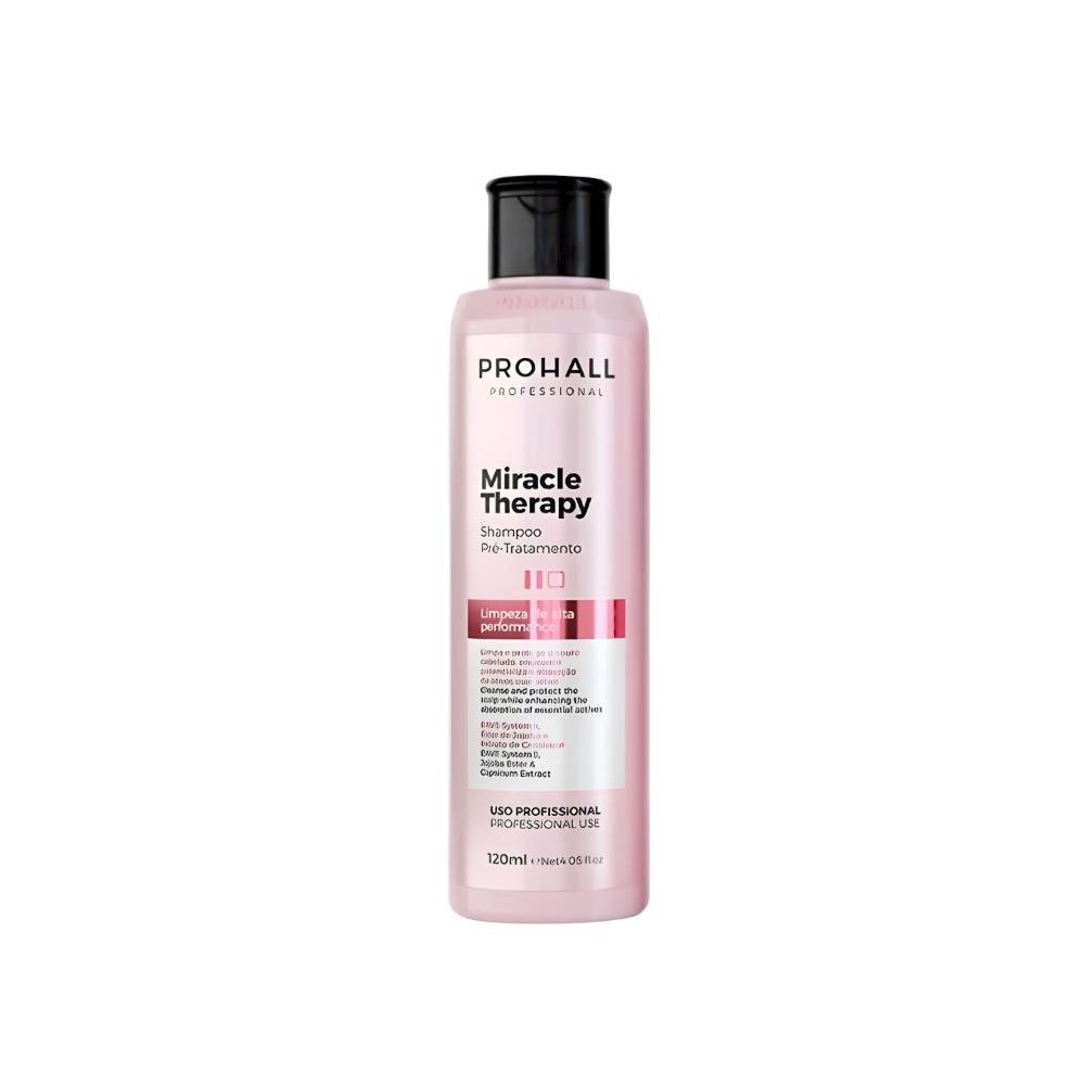 Prohall Miracle Therapy Shampoo Limpeza Suave 120 ml