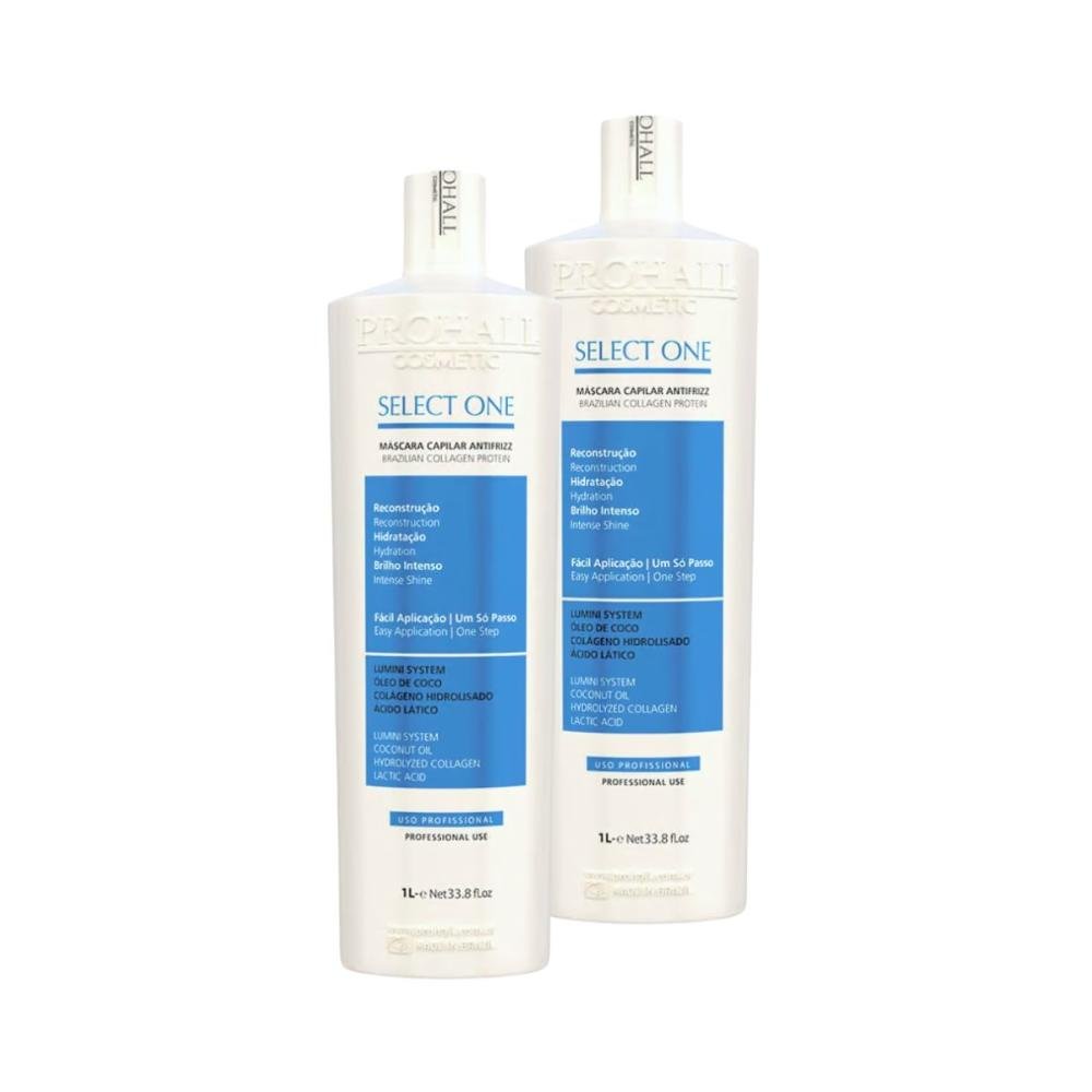 Prohall Select One Kit 2 Realinhamento Térmico 1000ml 1L 2