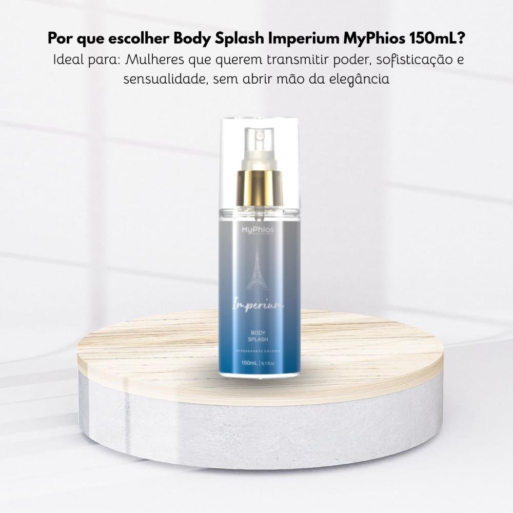 MyPhios Imperium Body Splash Fragrância Refrescante 150 ml 150ml 5