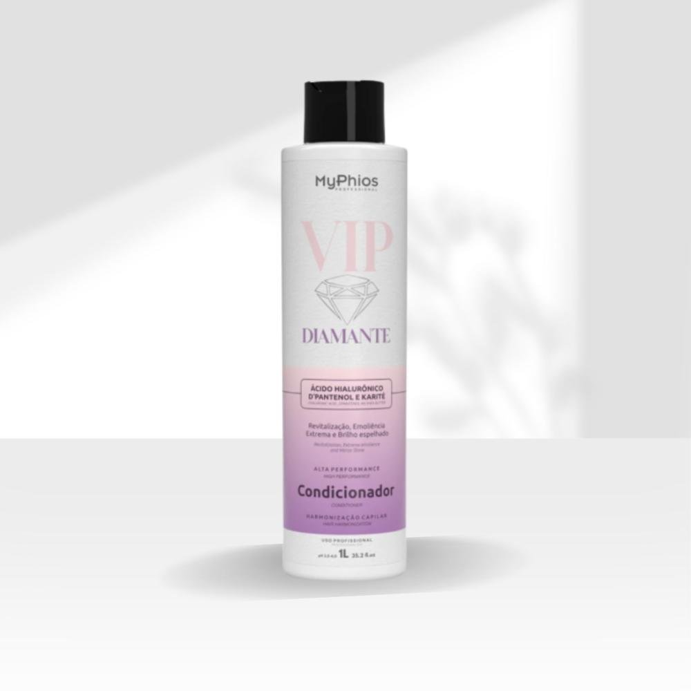 MyPhios Condicionador VIP Diamante Hidratação e Brilho 1 L 1L 3