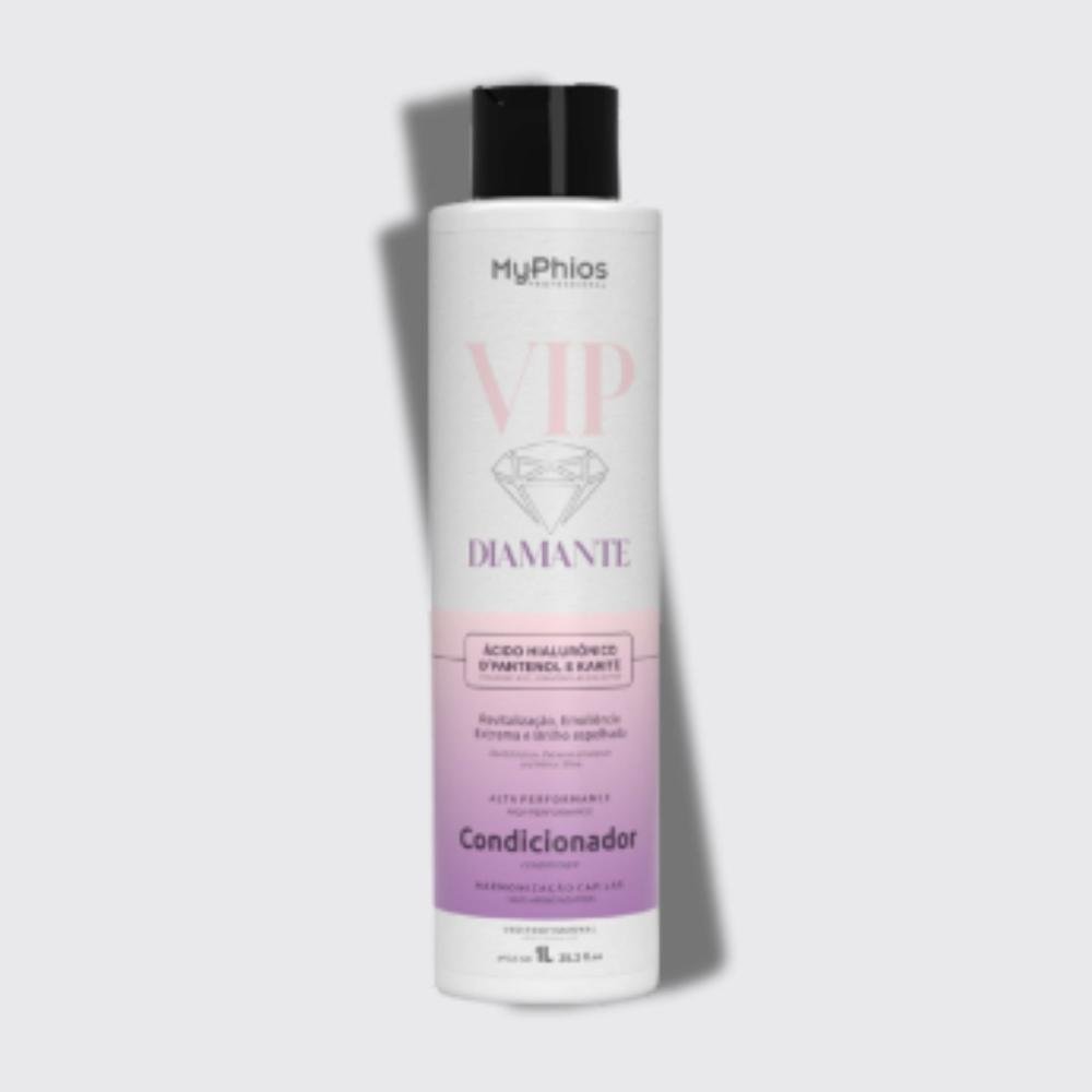 MyPhios Condicionador VIP Diamante Hidratação e Brilho 1 L 1L 4