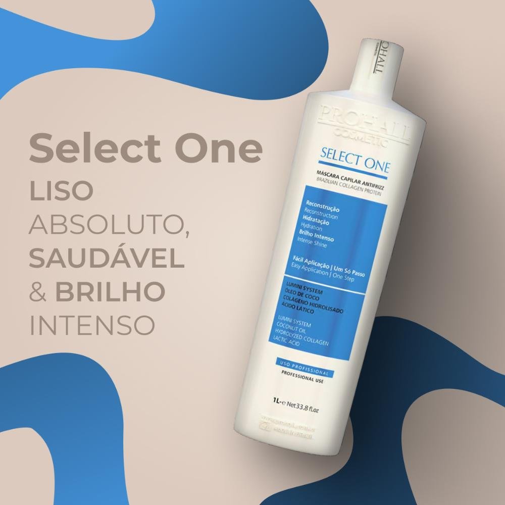 Prohall Select One Kit 3 Realinhamento Térmico 1000ml 1L 4