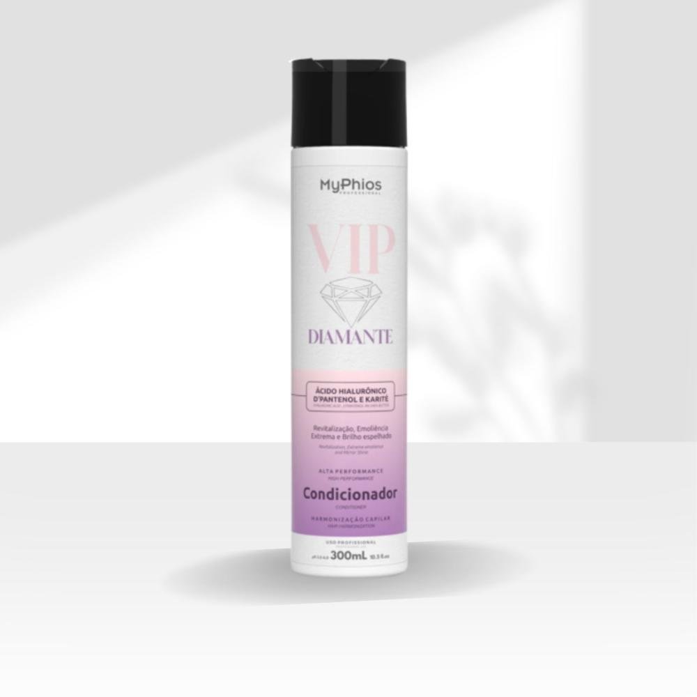 MyPhios Condicionador VIP Diamante Hidratação Brilho 300 ml 300ml 3
