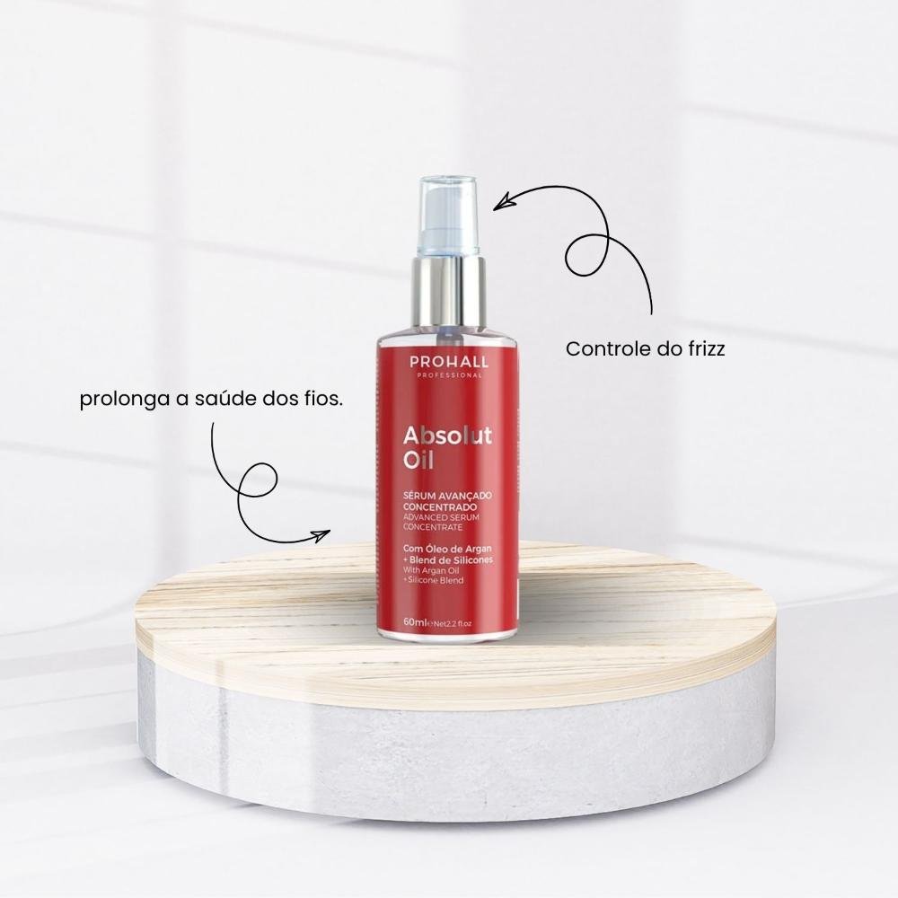 Oleo Prohall Reparador Brilho Maciez Proteção Capilar 60 ml 60ml 1