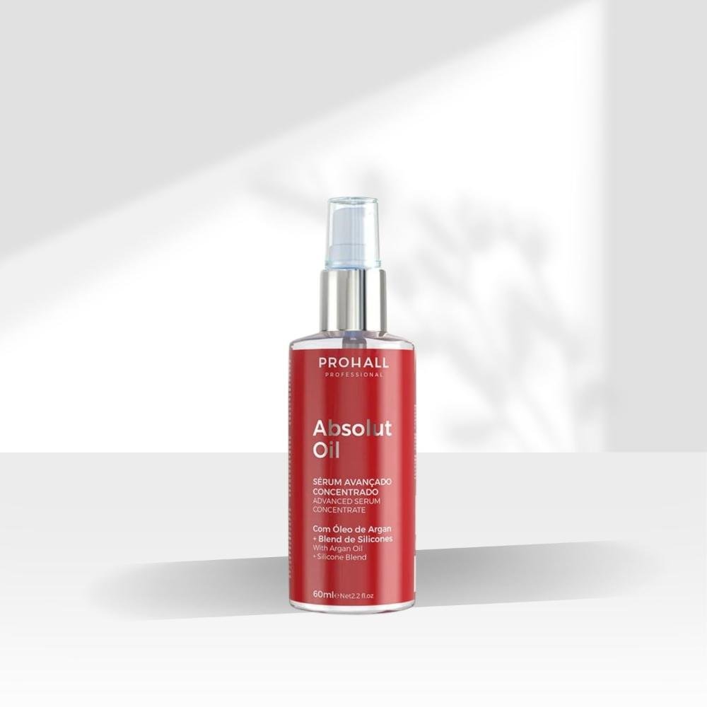 Oleo Prohall Reparador Brilho Maciez Proteção Capilar 60 ml 60ml 3