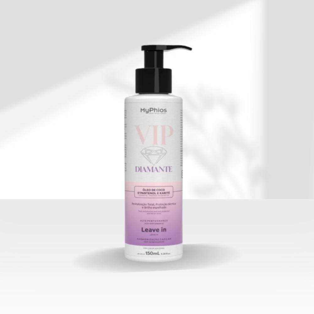 Leave-in MyPhios Finalizador VIP Diamante Brilho e Maciez 150 ml 150ml 3