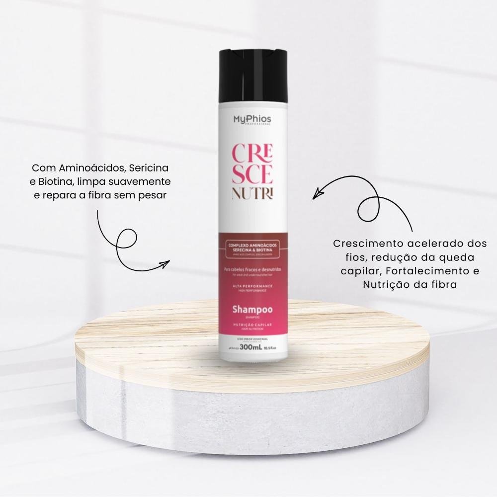 MyPhios Cresce Nutri Shampoo Crescimento e Nutrição 300 ml 300ml 2