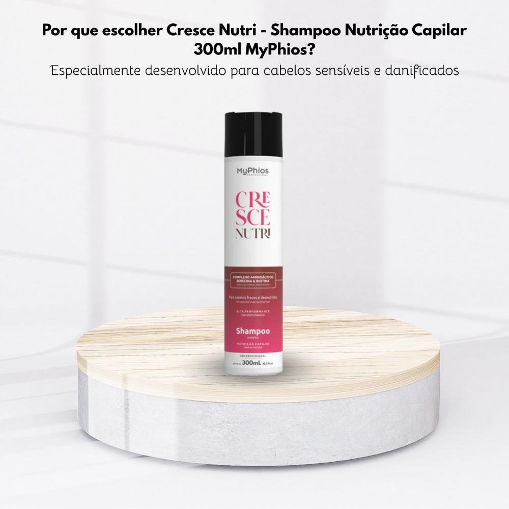 MyPhios Cresce Nutri Shampoo Crescimento e Nutrição 300 ml 300ml 5
