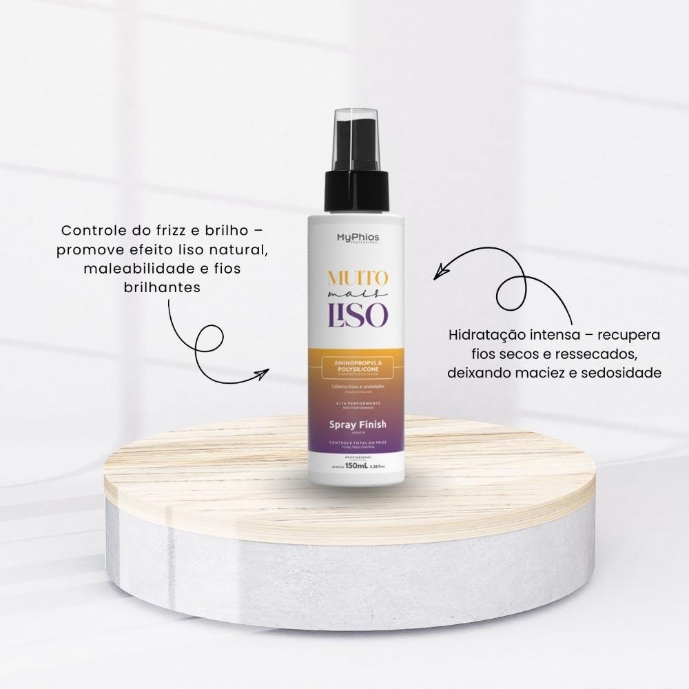 Spray MyPhios Finalizador Muito Liso Controle de Frizz e Brilho 150 ml 150ml 2