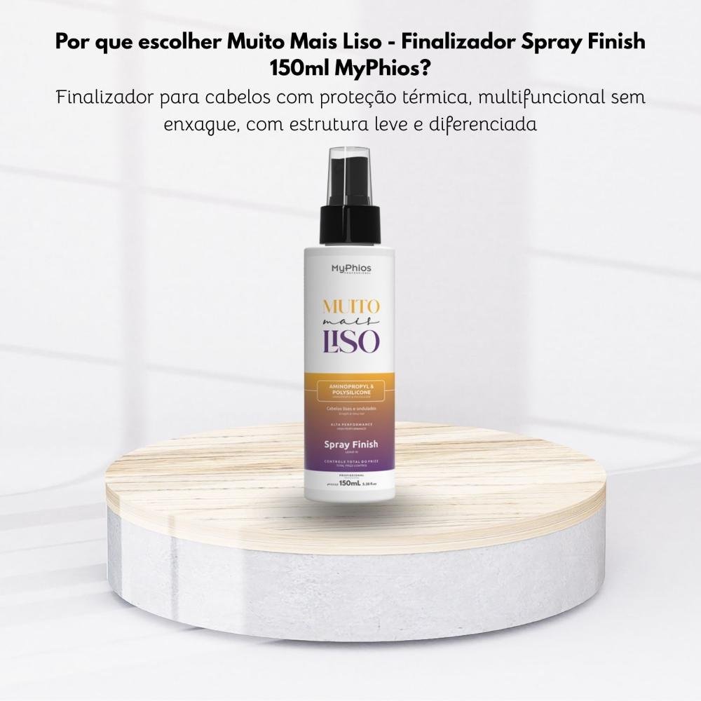 Spray MyPhios Finalizador Muito Liso Controle de Frizz e Brilho 150 ml 150ml 5