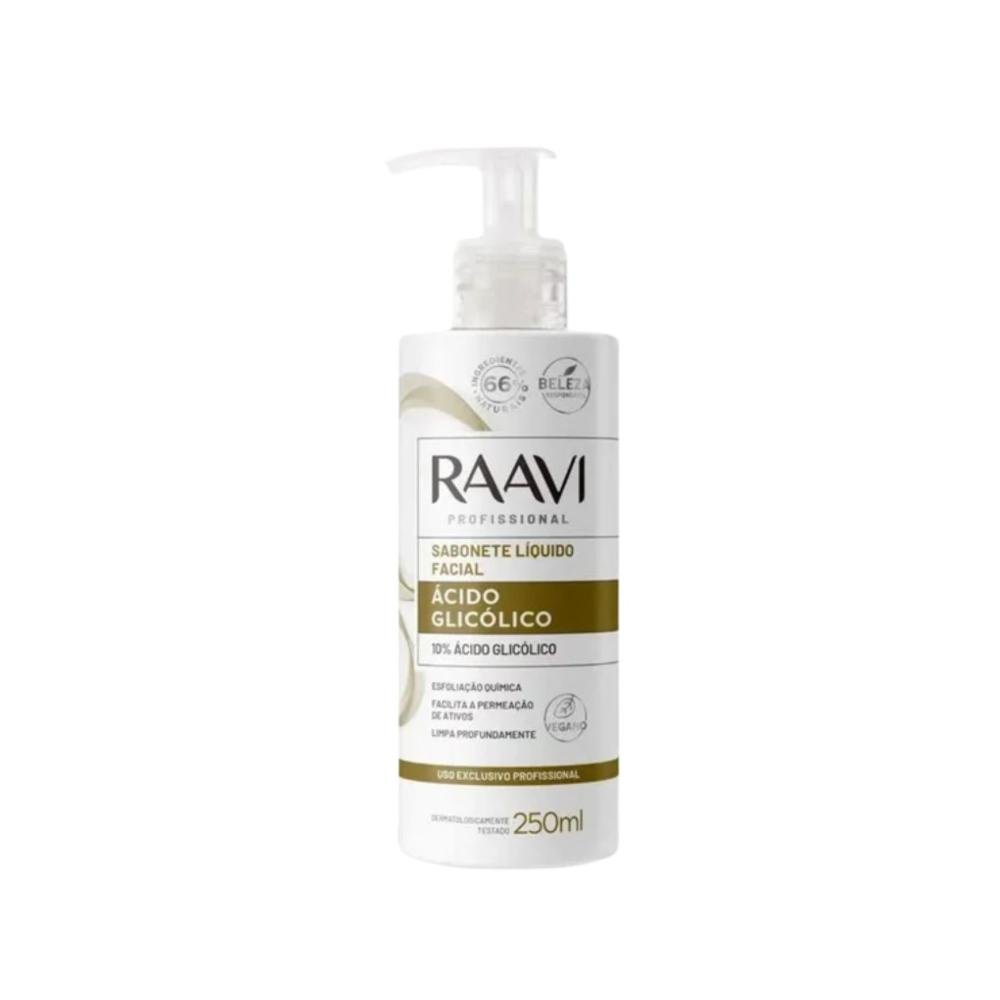 Raavi Sabonete Ácido Glicólico 10% Renovação Pele 250 ml