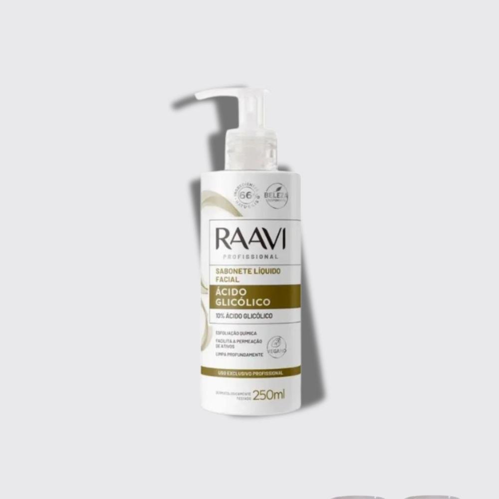 Raavi Sabonete Ácido Glicólico 10% Renovação Pele 250 ml 250ml 4