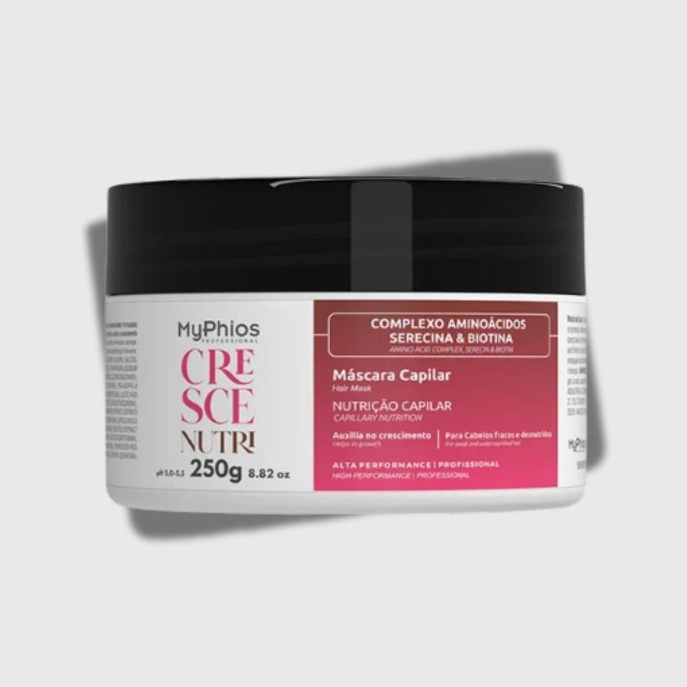 Máscara MyPhios Cresce Nutri Máscara de Nutrição e Crescimento Capilar 250 g 250g 4