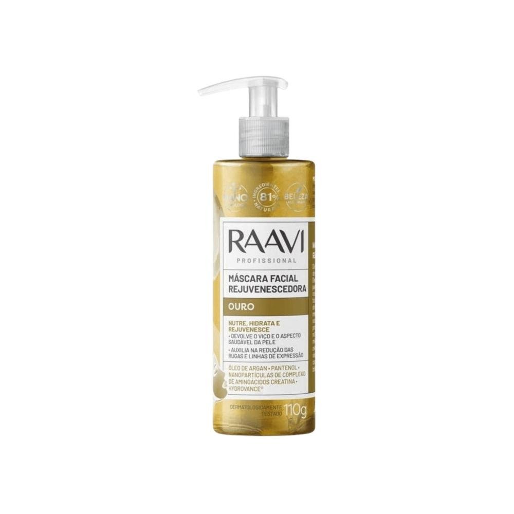Raavi Máscara Facial Ouro Rejuvenescedora 110 g