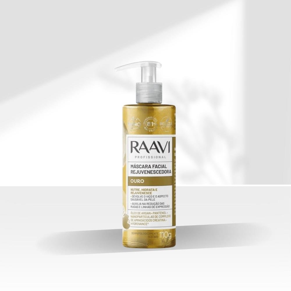 Raavi Máscara Facial Ouro Rejuvenescedora 110 g 110g 3