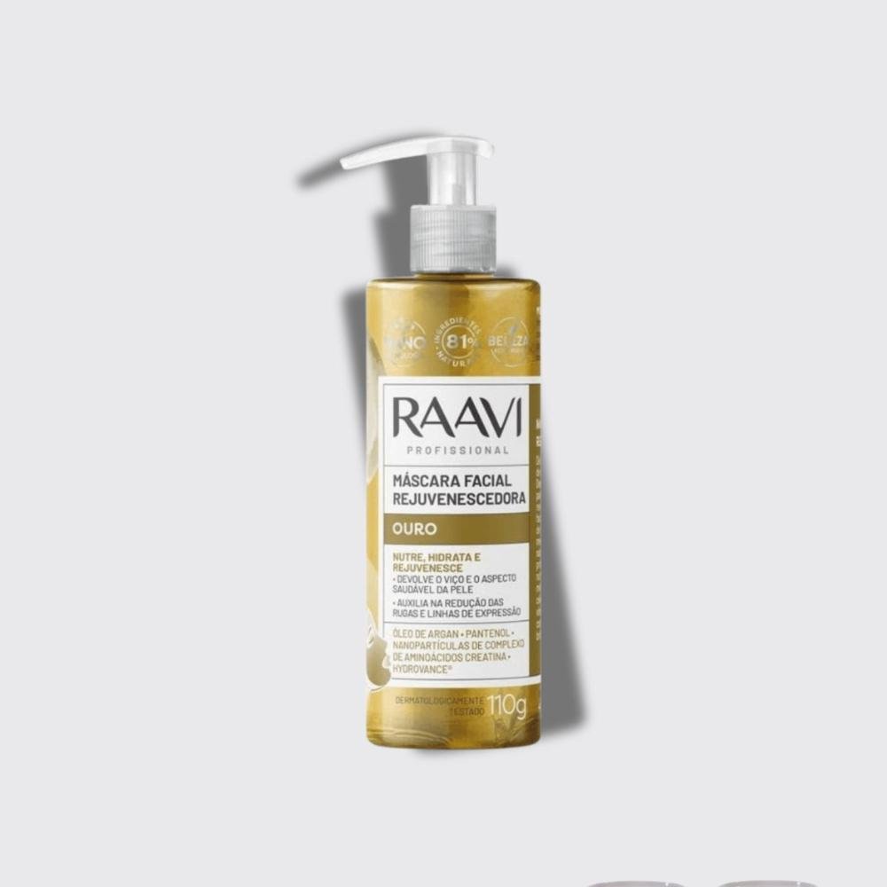 Raavi Máscara Facial Ouro Rejuvenescedora 110 g 110g 4