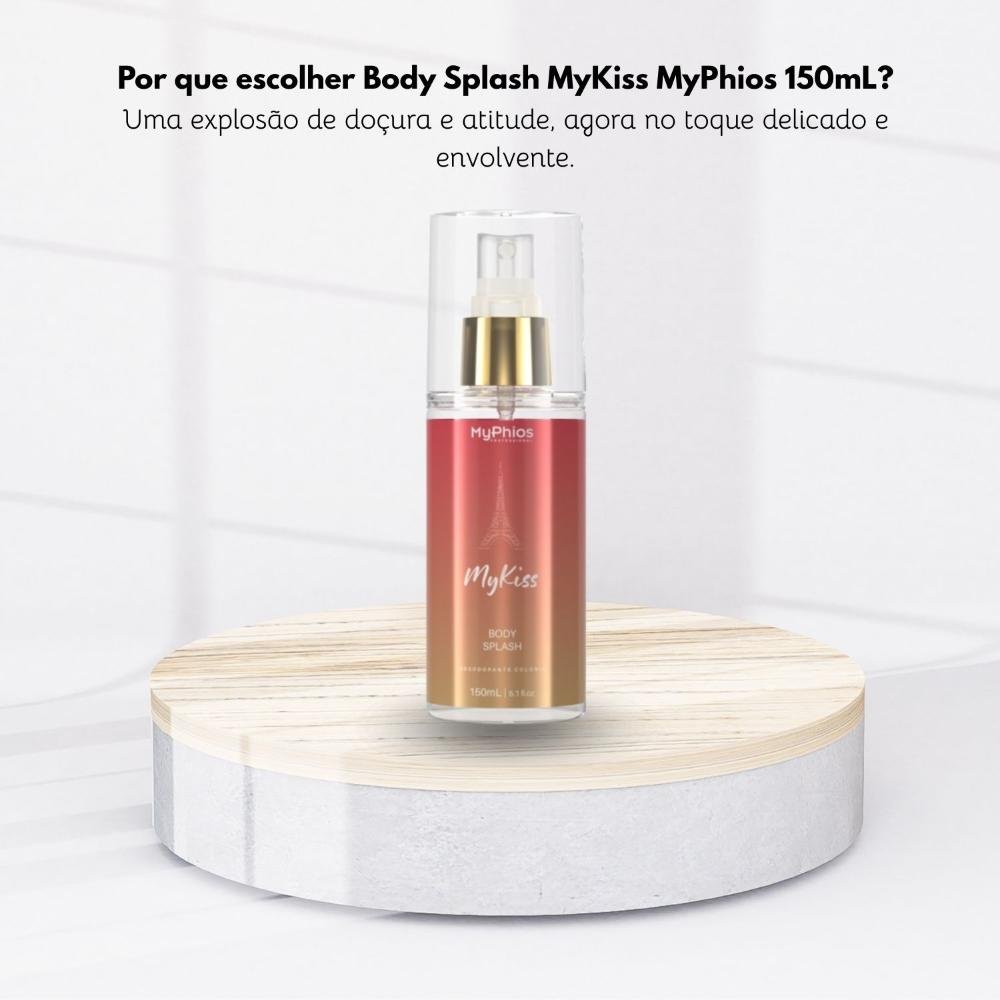 MyPhios MY KISS Body Splash Fragrância Leve e Delicada 150ml 150ml 5