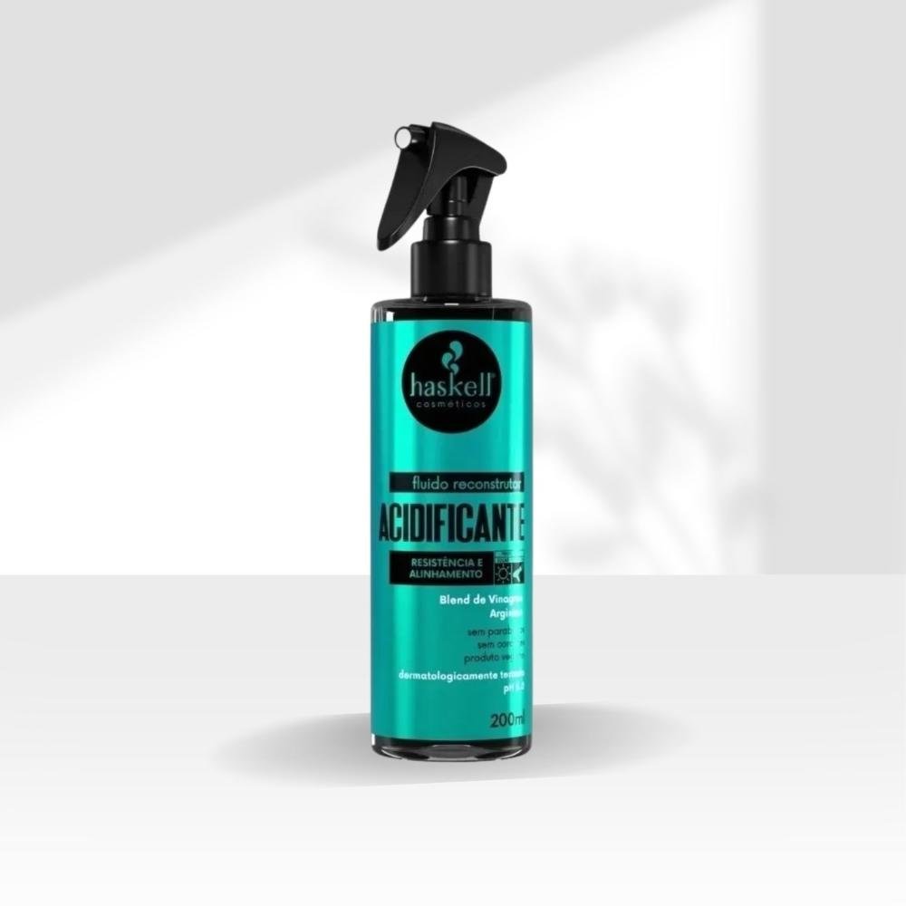 Fluido Reconstrutor Haskell Acidificante Lacre Capilar 200ml 200ml 3