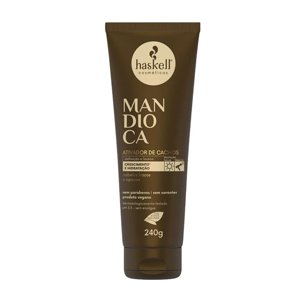 Ativador Cachos Haskell Mandioca Definição Nutrição 240 g