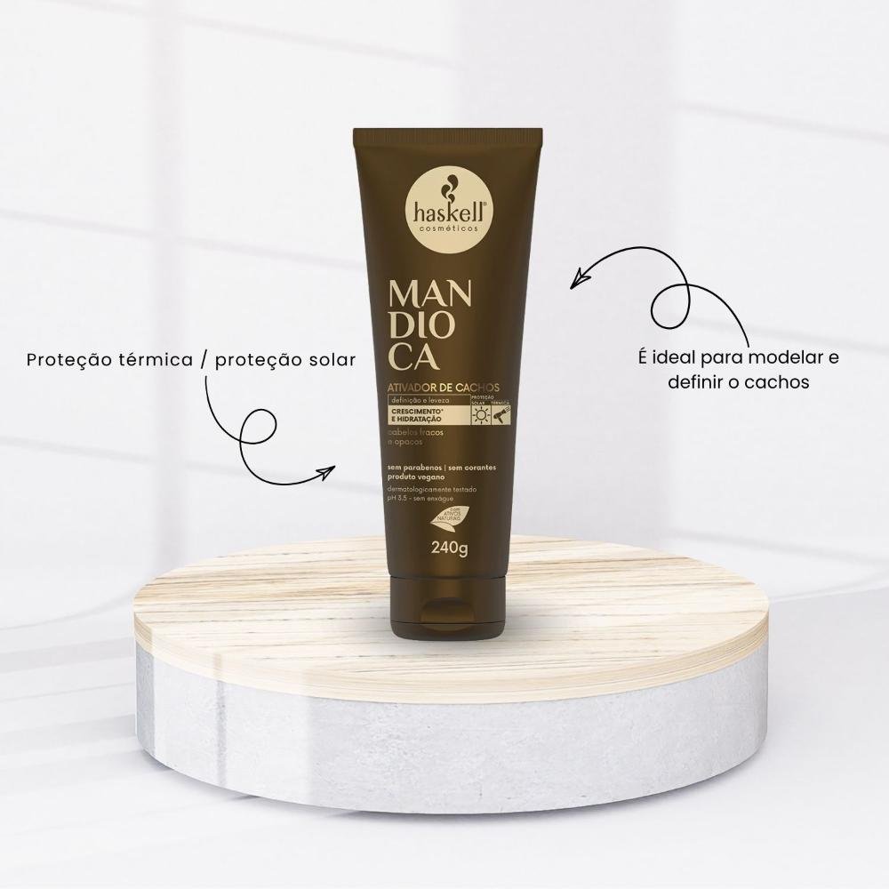 Ativador Cachos Haskell Mandioca Definição Nutrição 240 g 240g 2