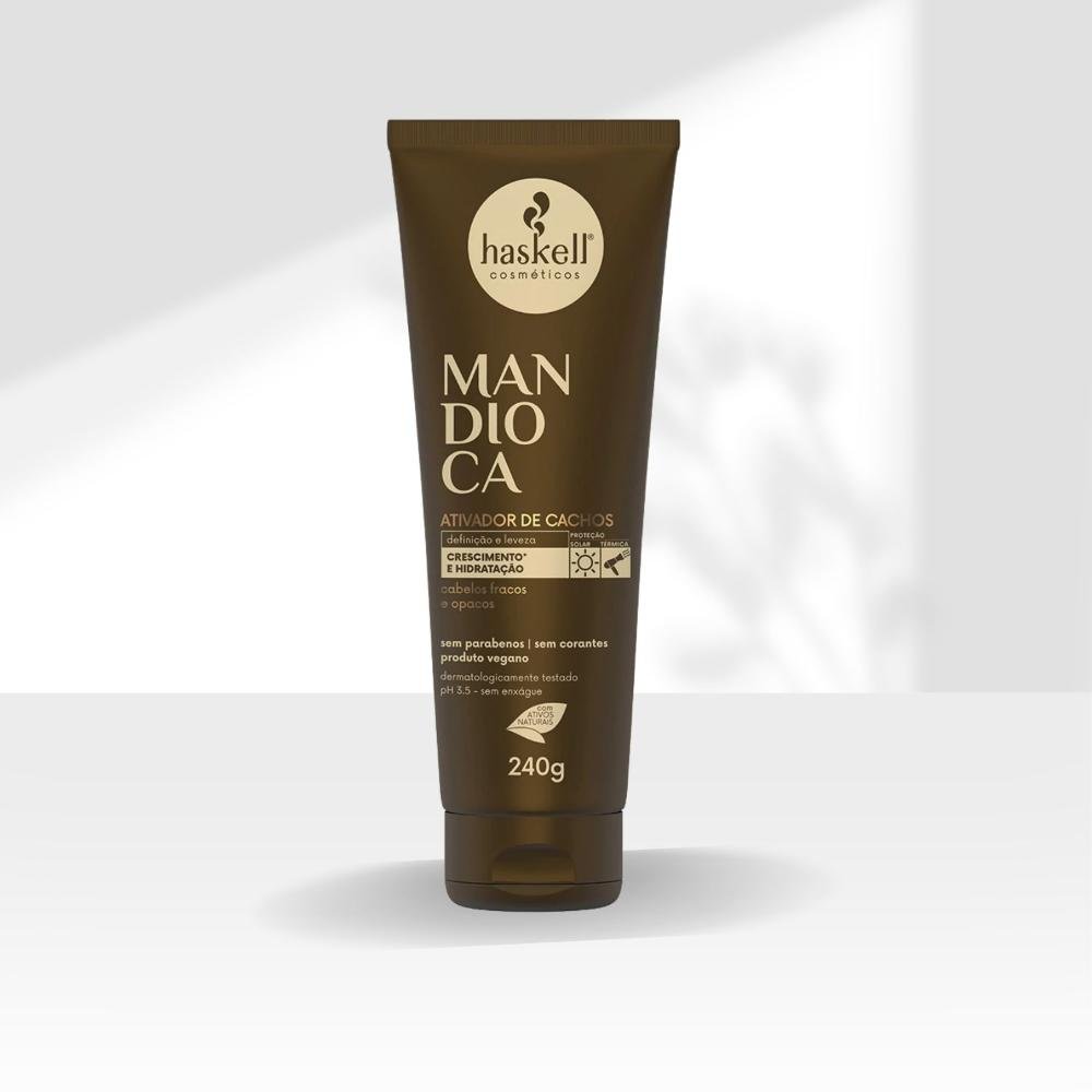 Ativador Cachos Haskell Mandioca Definição Nutrição 240 g 240g 3