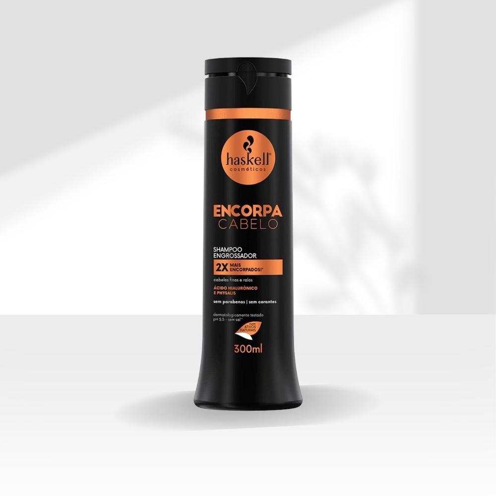 Shampoo Haskell Encorpa Cabelo Volume e Densidade 300 ml 300ml 3