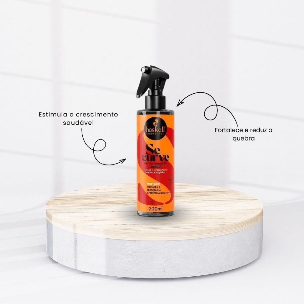 Tônico Capilar Haskell Se Curva Estímulo Crescimento 200 ml 200ml 2
