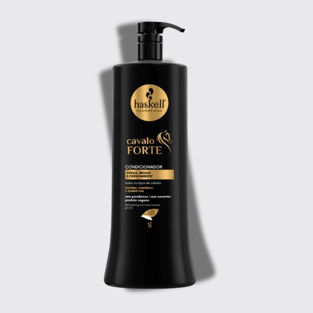 Condicionador Haskell Cavalo Forte Fortalecimento 1000 ml 1L 4
